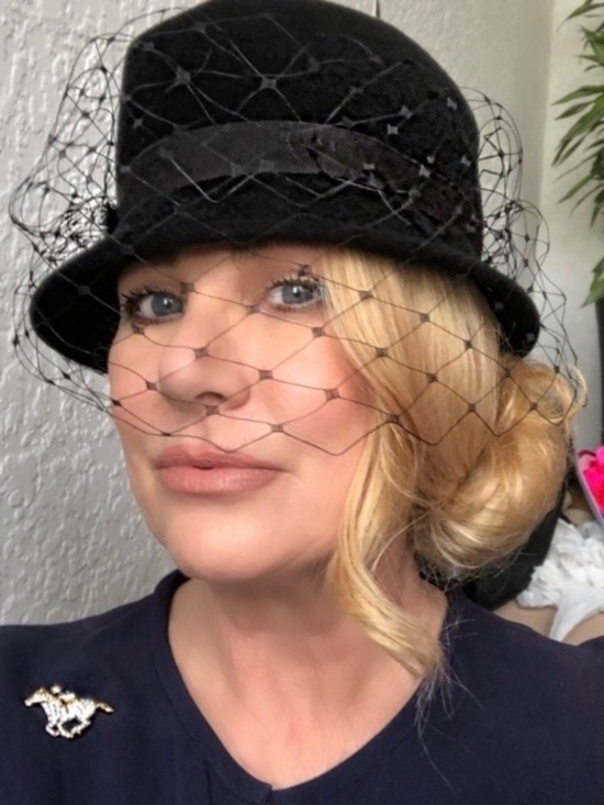 Christine A. Moore Hat - Gatsby Downton Abby Derby Church Wedding Royal Style! main image 7